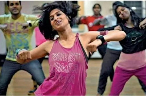 Zumba at The Hutti, Changing Suits