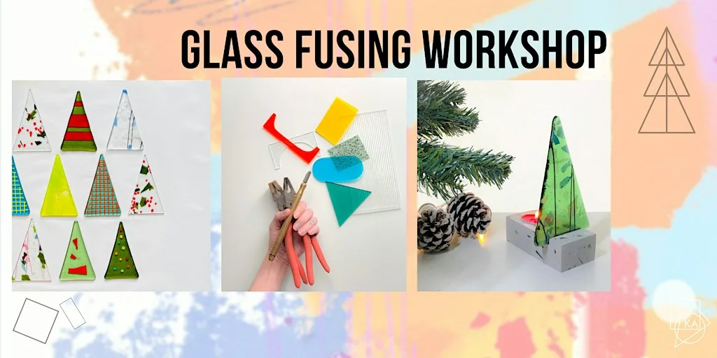 Festive Fused Glass Workshop at Dumbreck Barn, The Pony Club