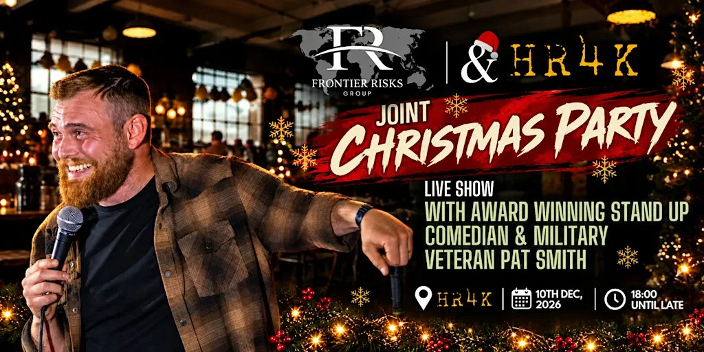 Frontier & HR4K Christmas Party - With Comedian Pat Smith. at HR4K Limited