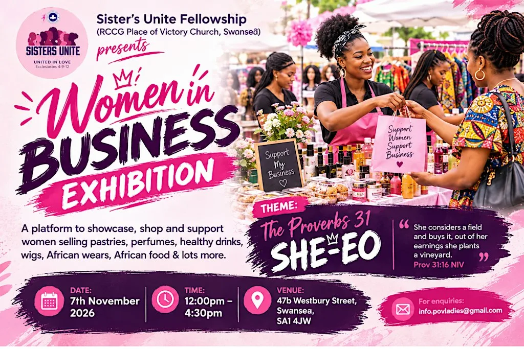 Business Exhibition for Female Business Owners at 47b Westbury St