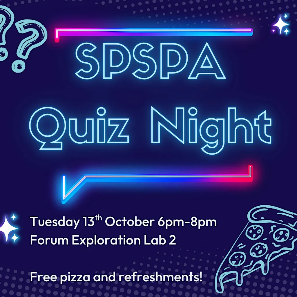 SPSPA Quiz Night at Forum Exploration Lab 2