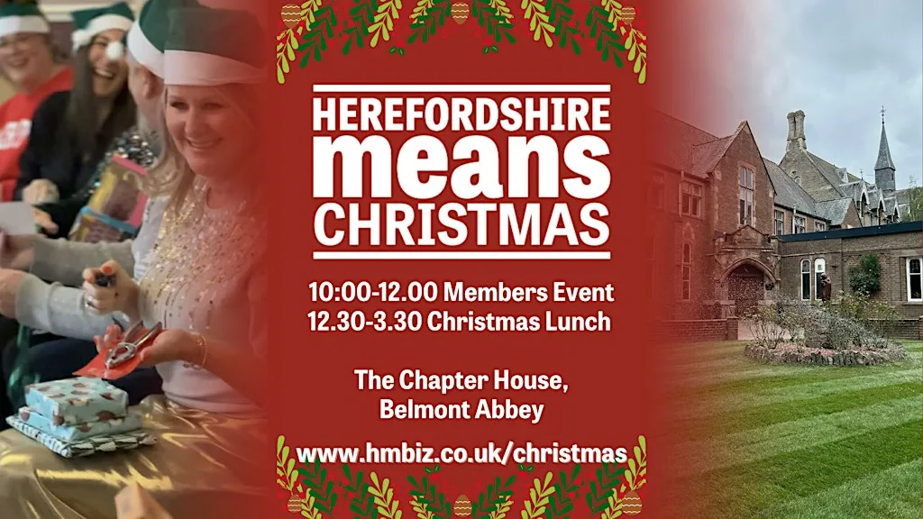 Herefordshire means Christmas at Belmont Abbey
