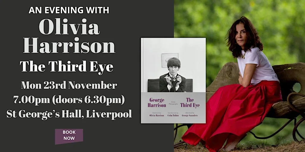 An Evening with Olivia Harrison 'in conversation' - The Third Eye