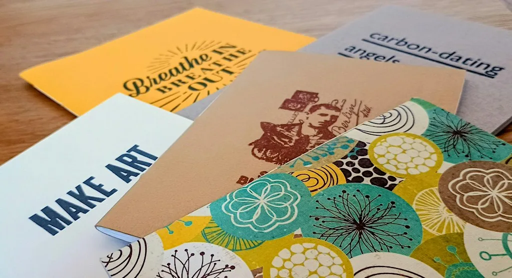 Mindful Making: Pamphlet-stitched Notebooks
