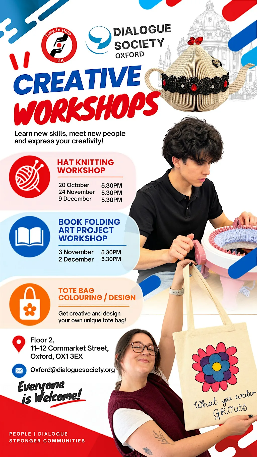 Creative Workshops: Hat Knitting for a Good Cause