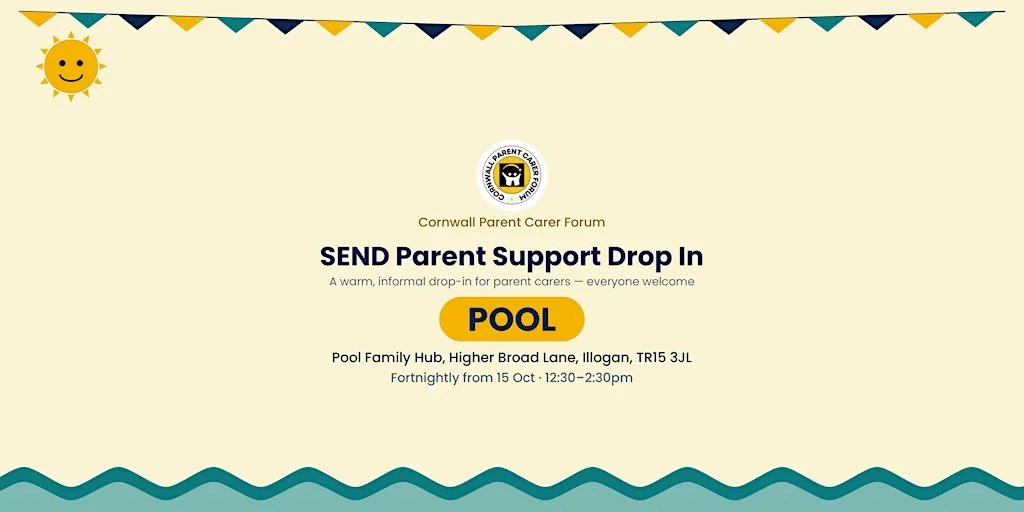 CPCF Pool SEND Support Drop In at Pool Family Hub