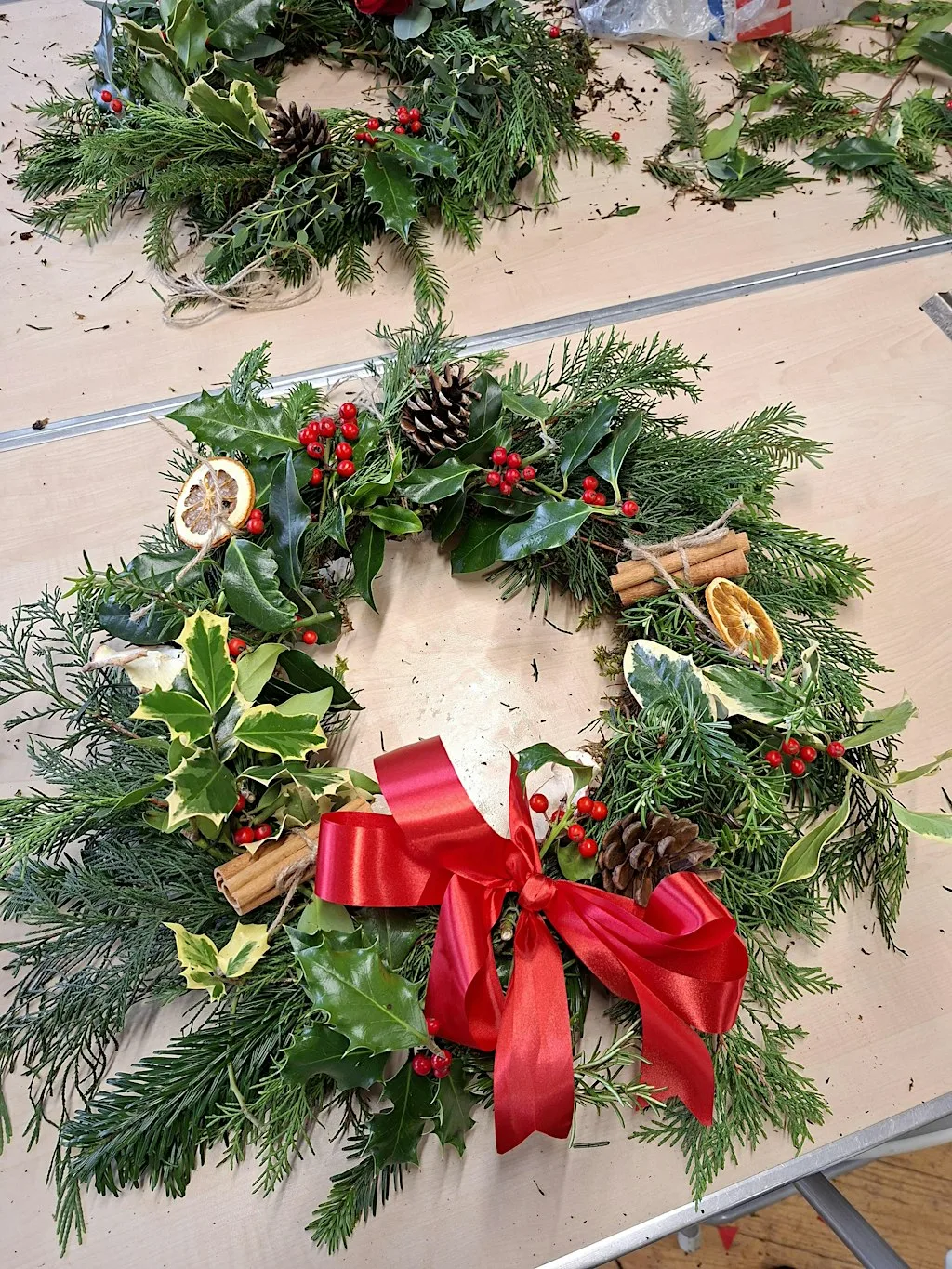 Christmas Willow Wreath Workshop (morning session) at Gosforth Nature Reserve