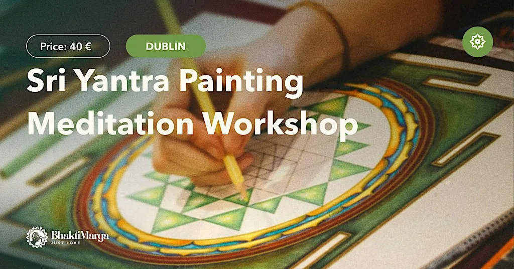 Srī Yantra Painting Meditation Workshop – Dublin at The Sanctuary