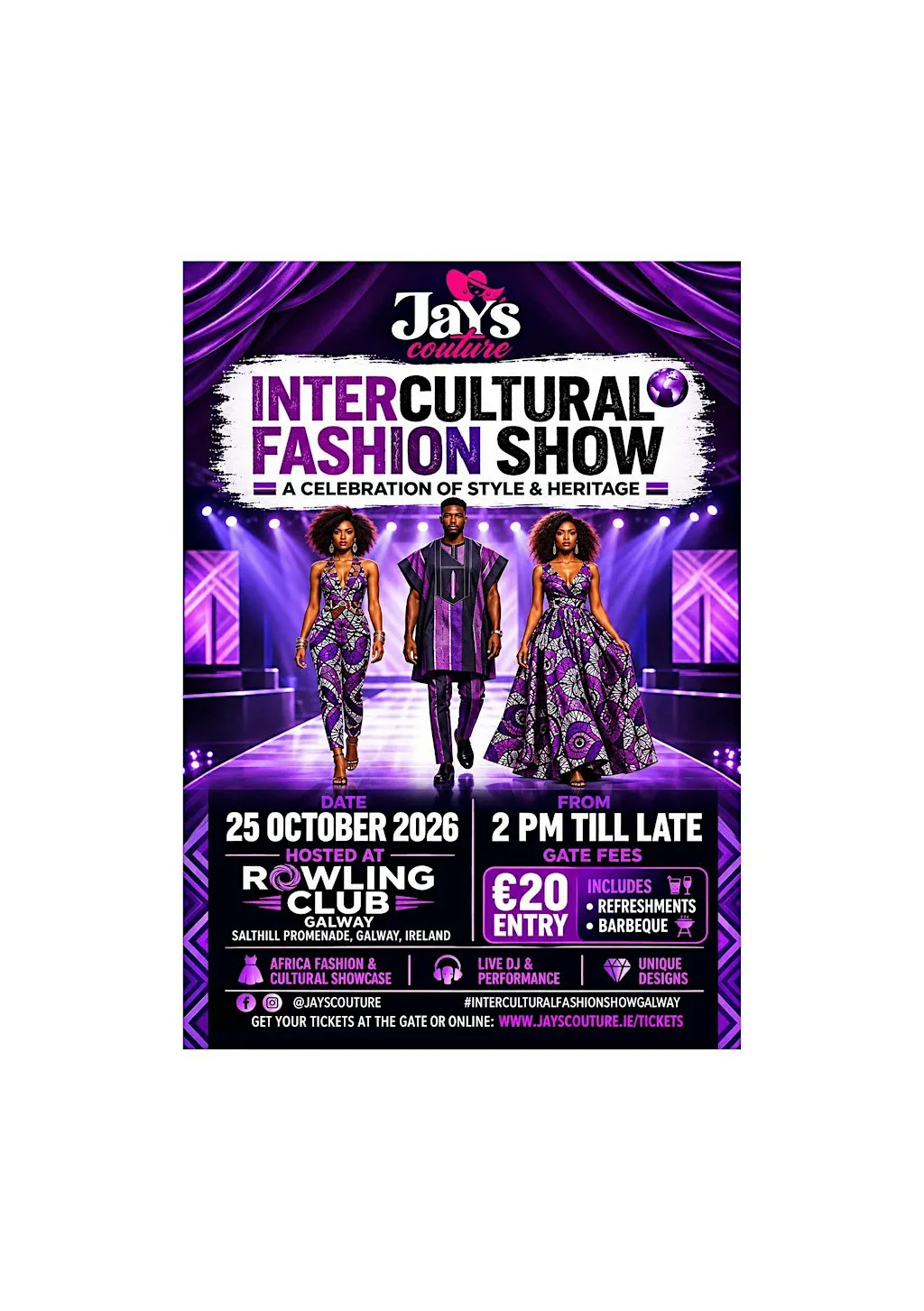 JaysCouture Inter-Cultural Fashion Show