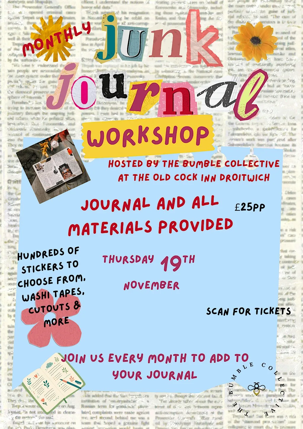 Junk Journal workshop