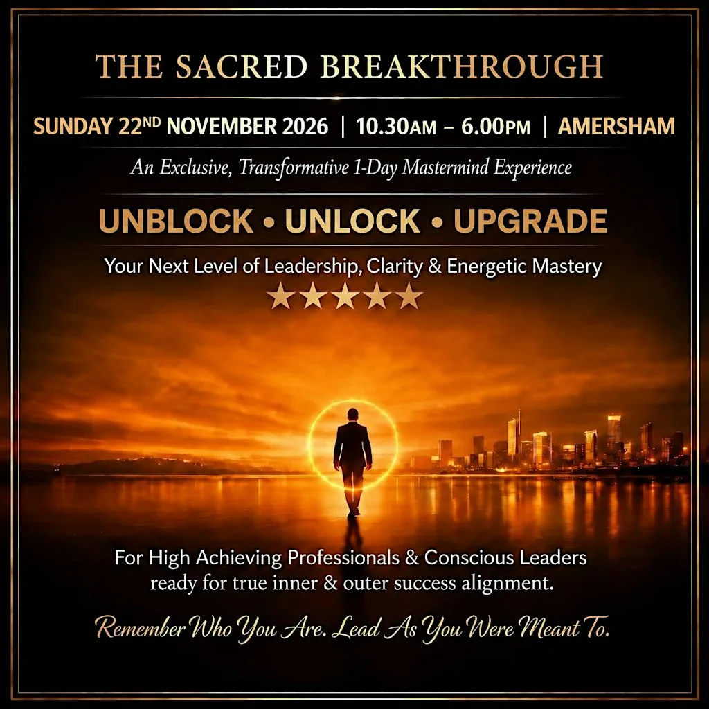 SACRED BREAKTHROUGH: Unique Ceremony To Unblock,Unlock & Upgrade in 1 DAY!