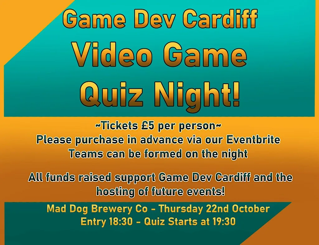 GDC Video Game Quiz Night at Mad Dog Brewery Co