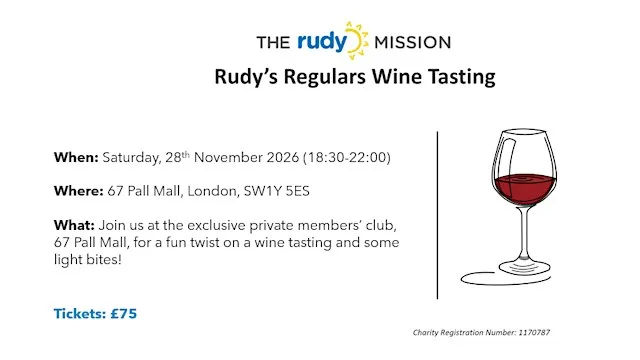 Rudy's Regulars Wine Tasting at Private Members Club - 67 Pall Mall