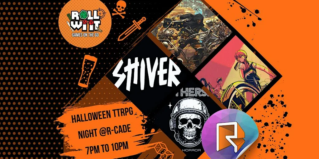 Halloween TTRPG Takeover @ R-CADE - Saturday 24th of October 2026 at R CADE