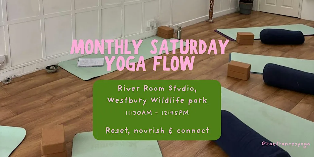 Monthly Saturday Yoga Flow at Westbury Wildlife Park Foundation