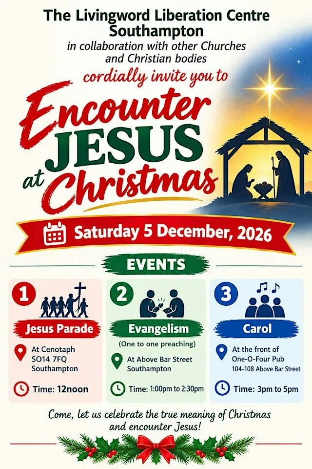 Encounter Jesus @Christmas Carol Outreach