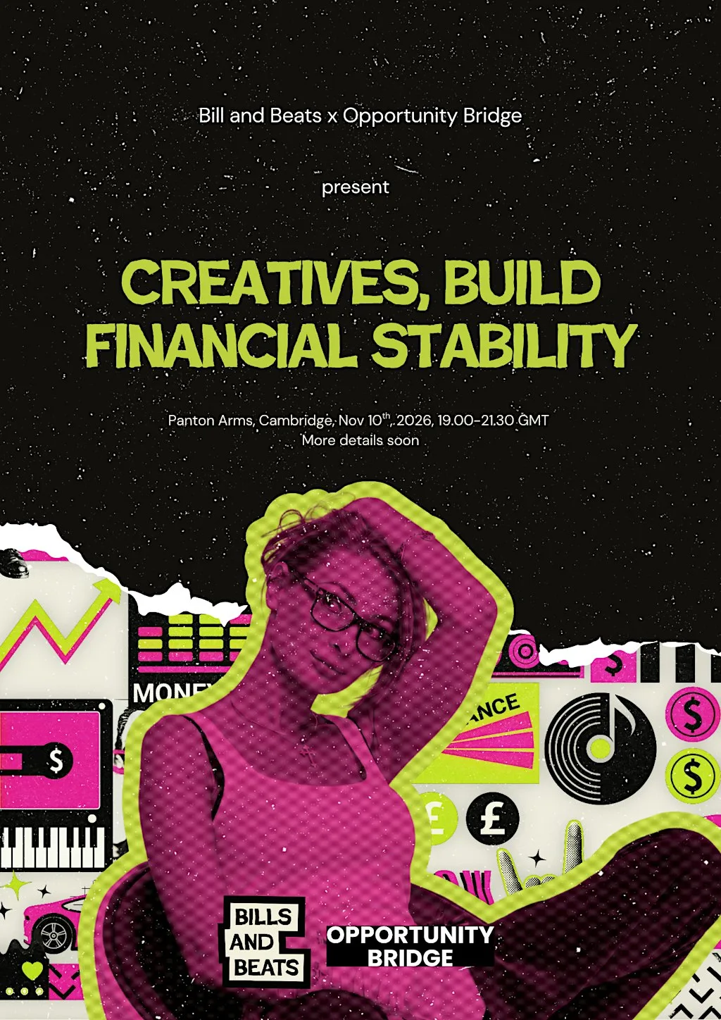 Creatives, Build Financial Stability at Panton Arms
