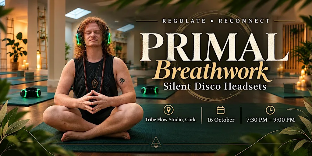 PRIMAL Breathwork: An Immersive Nervous System Reset with Wireless Headsets at Tribe Flow Studio