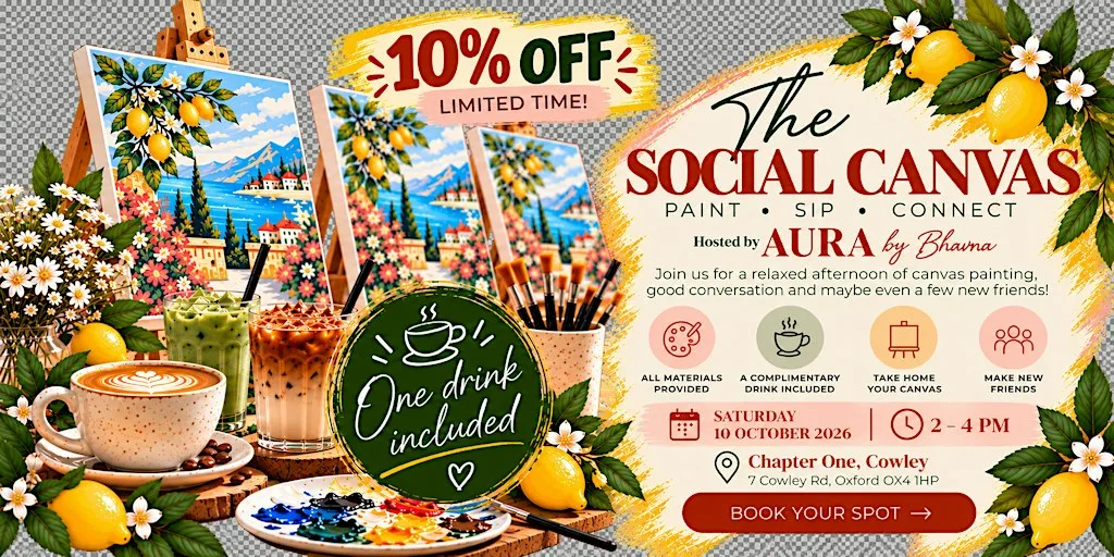 Paint. Sip. Connect. | The Social Canvas at Chapter One
