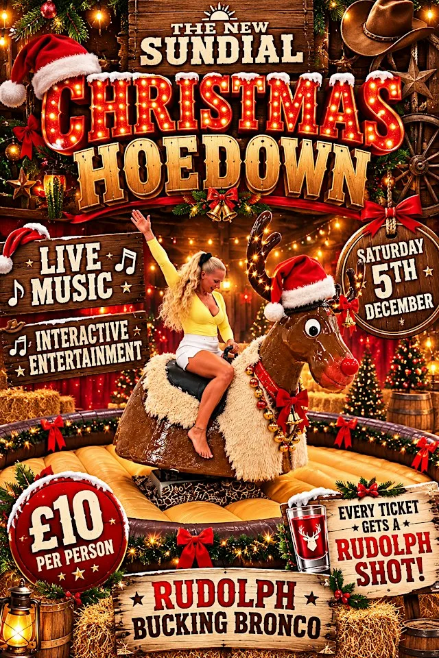 Xmas hoedown at The New Sundial