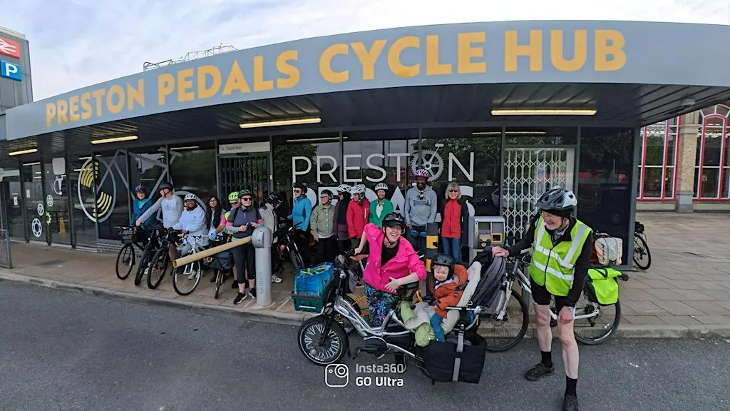 Weekly Wellbeing Ride at Preston Pedals Bike Hub