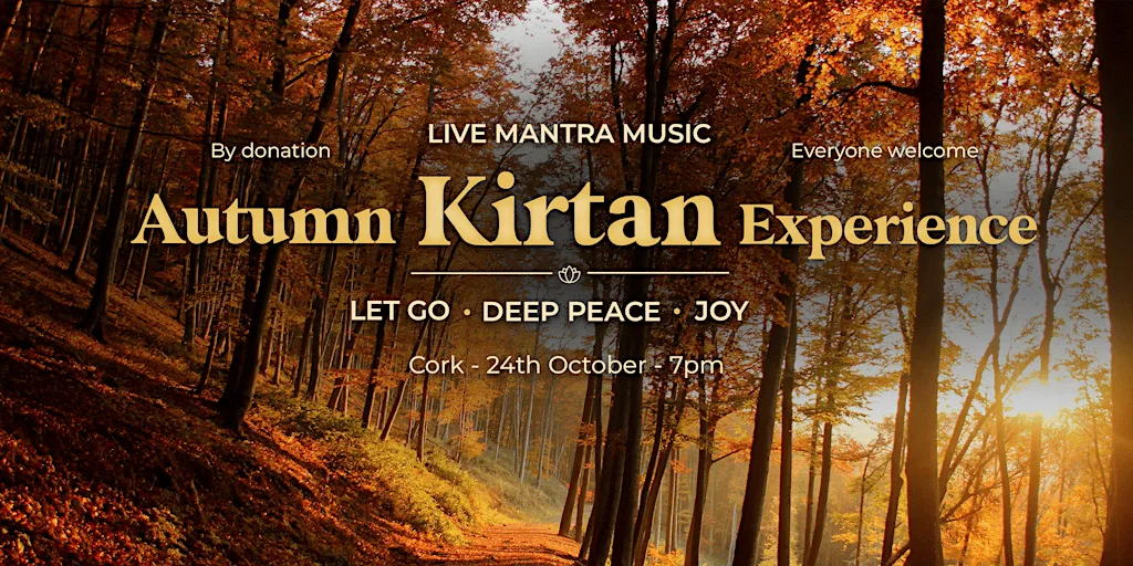 Autumn Kirtan in Cork - an Evening of Mantras & Music