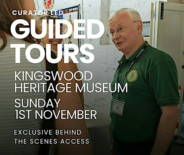 Guided Tour - Behind the Scenes - Kingswood Heritage Museum at Kingswood Heritage Museum