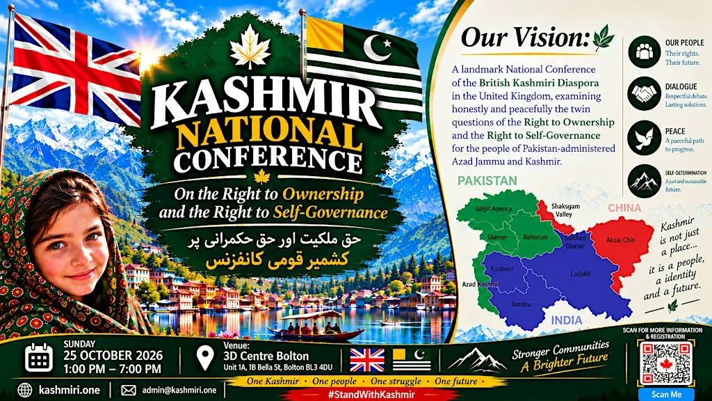 Kashmir National Conference - Right to Ownership? Right to Self‑Governance? at 3D Comm centre