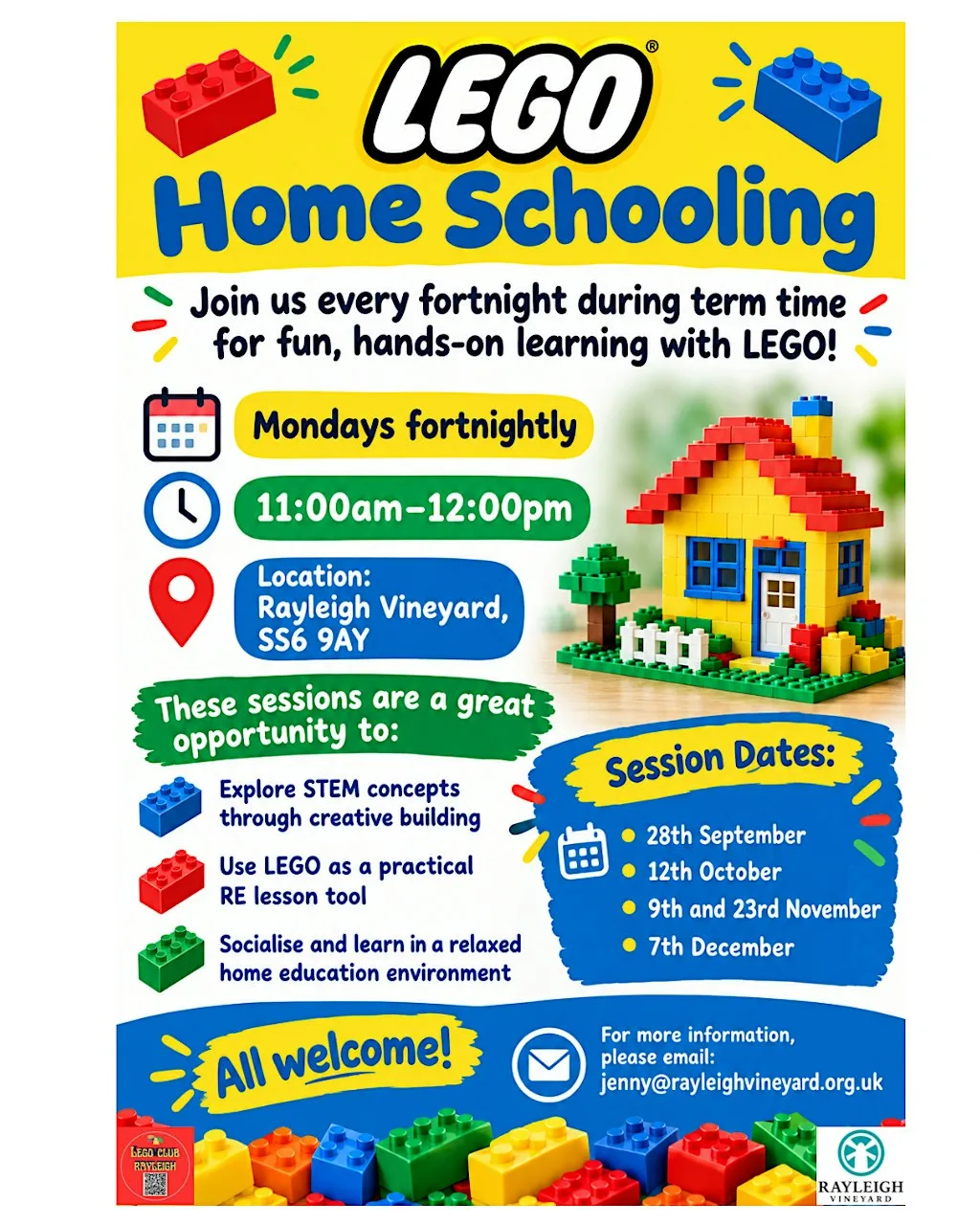 Lego club home schooling