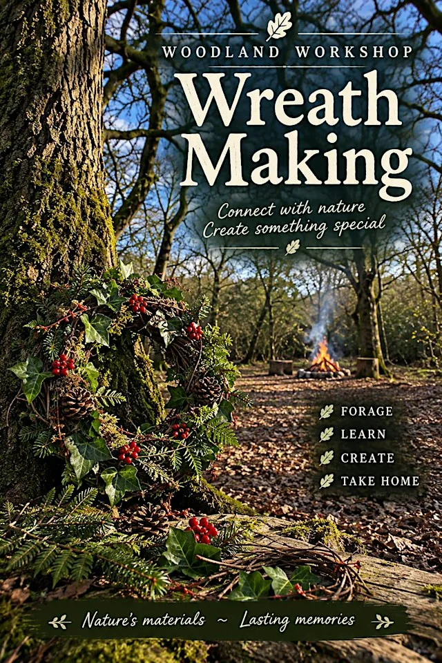 Woodland Wreath Making at Christmas Gorse Lane