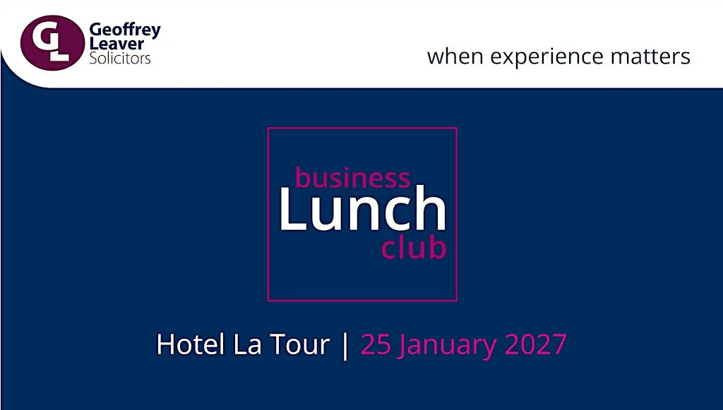 GL Business Lunch Club - 25 January 2027