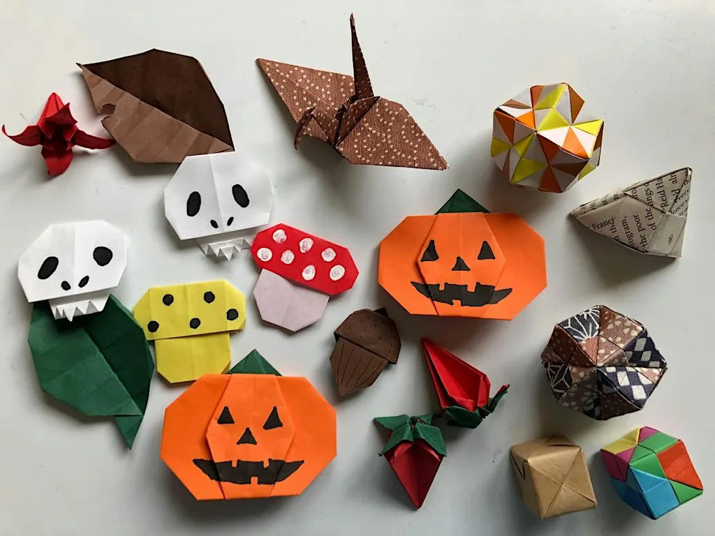 Origami Workshop with Sachiko Kobayashi at Maureen's