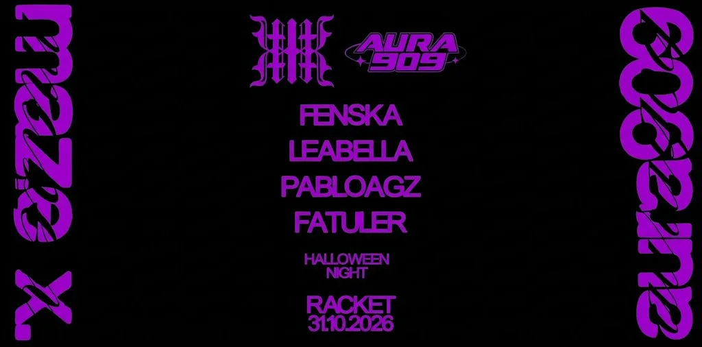 AURA909 x MAZE- HALLOWEEN NIGHT