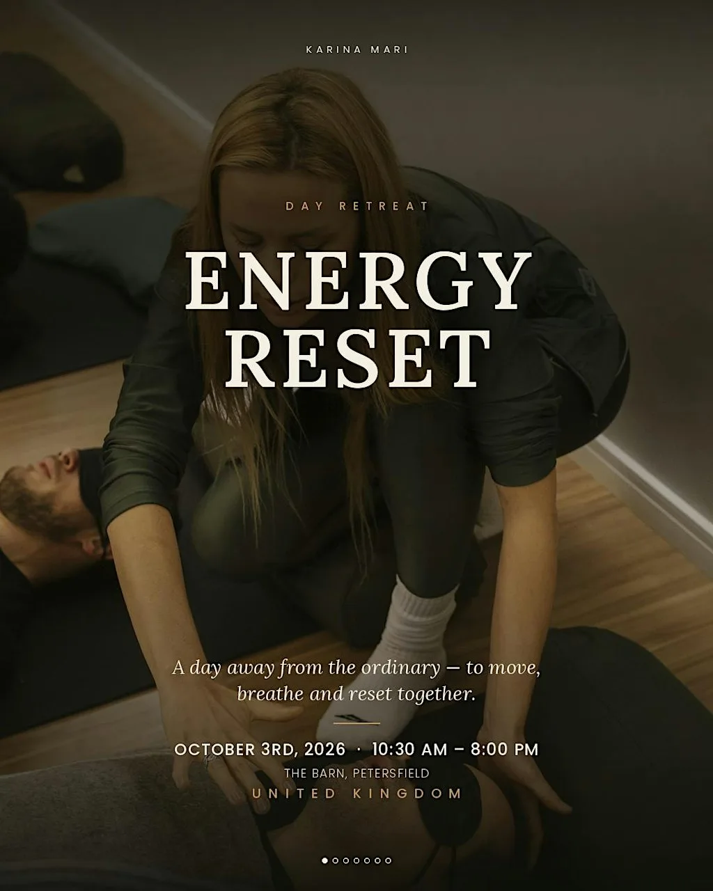 ENERGY RESET Day Retreat at Ebb&Flow Petersfield