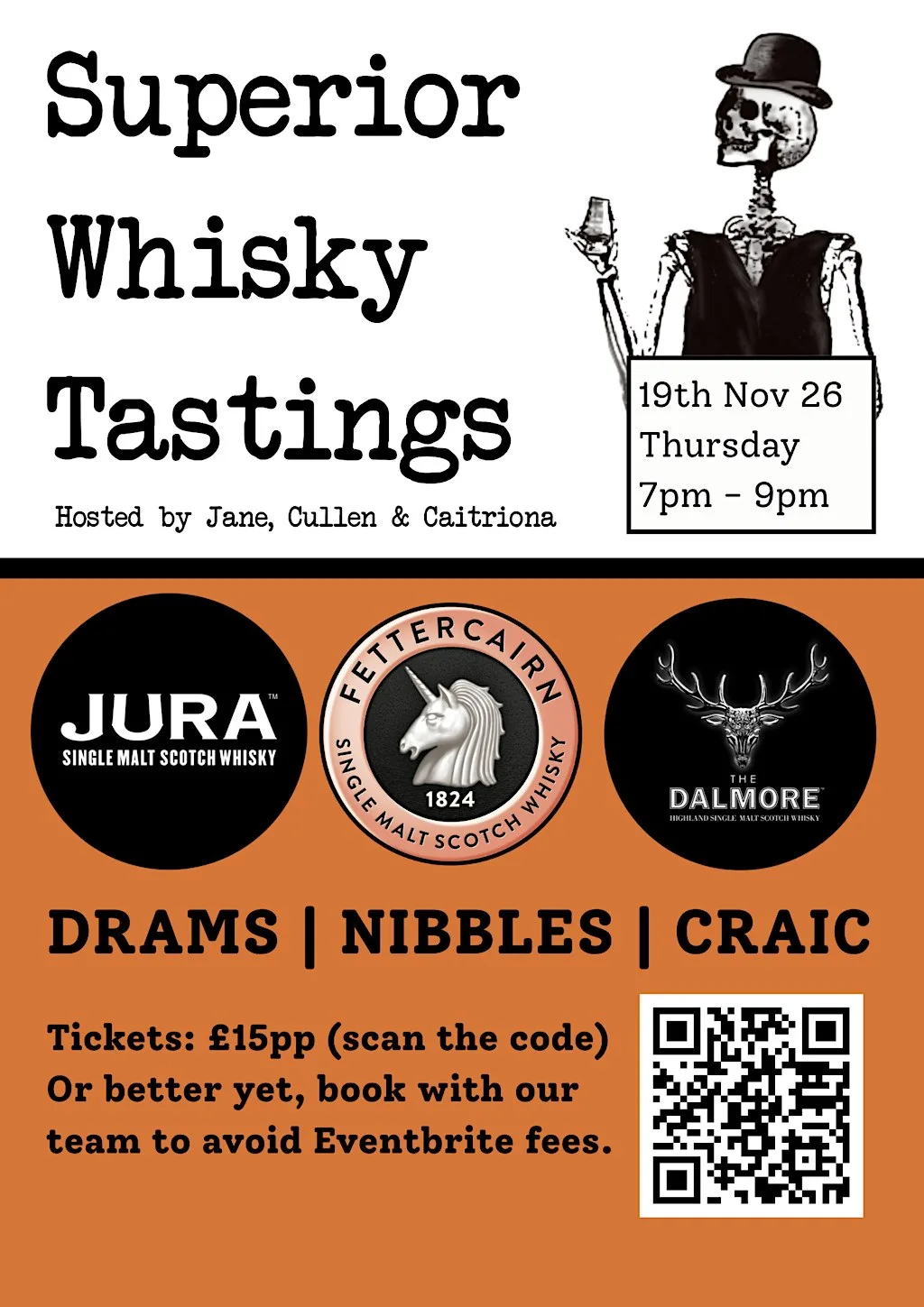 Superior Whisky Tasting w Whyte and Mackay