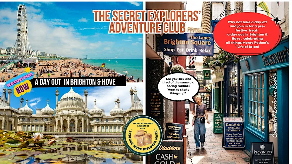 The Secret Explorers' Adventure Club: A Day out in Brighton & Hove.
