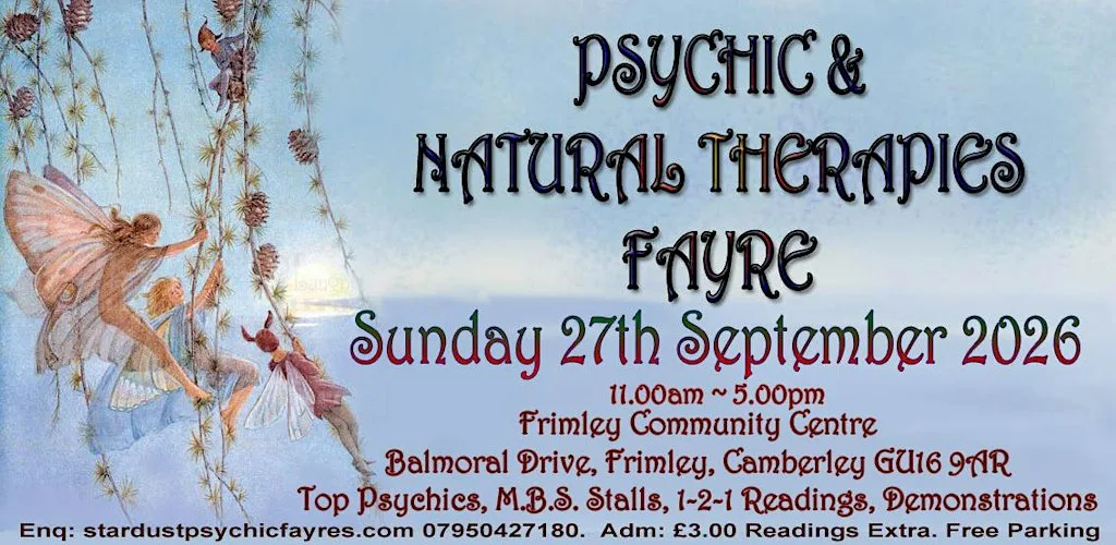 Psychic & Natural Therapy Fayre at Frimley Community Centre