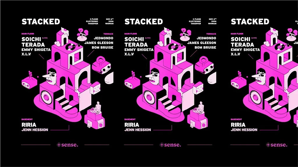 Stacked x Sense: with Soichi Terada (Live) & Riria at Wigwam Dublin