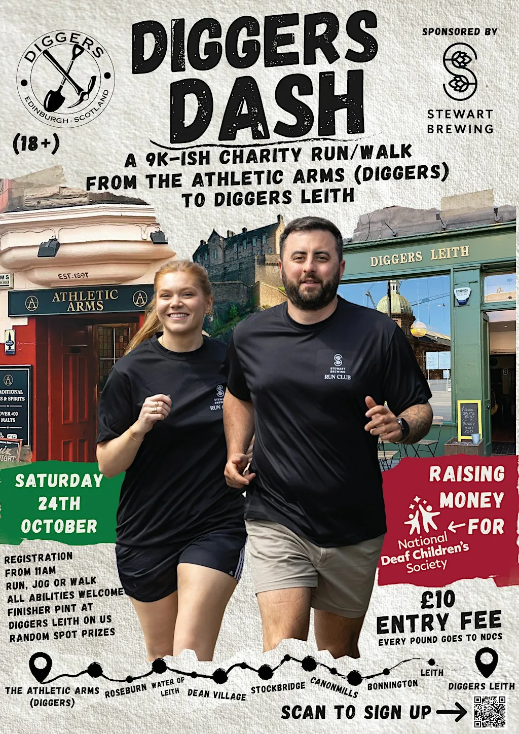 Diggers Dash at Athletic Arms