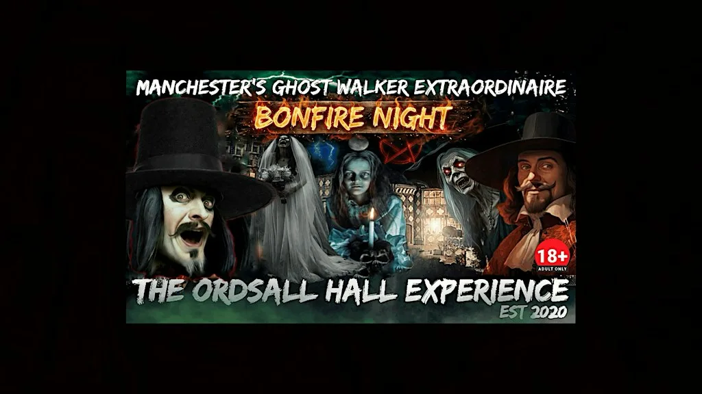 Flecky Bennett's The Ordsall Hall Experience “BONFIRE NIGHT” at Ordsall Hall