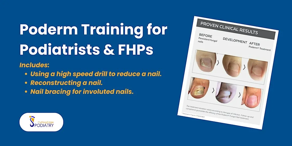 Poderm Training for Podiatrists & FHPS at 255 Barnwell Rd