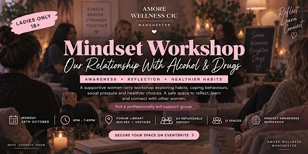 Mindset Workshop: Our Relationship With Alcohol & Drugs at Wythenshawe Forum Library