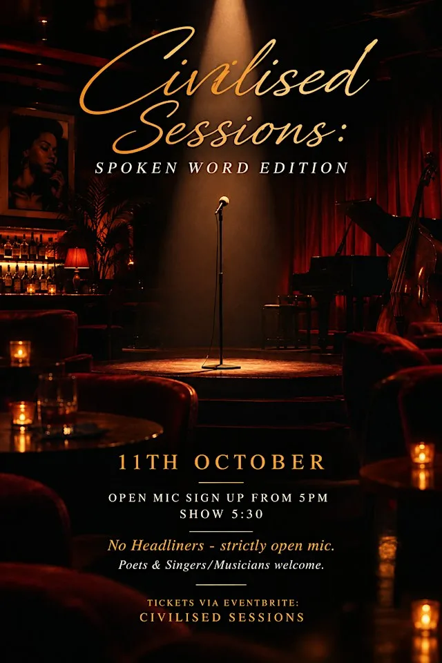 Civilised Sessions: Spoken Word Edition at Altura 50