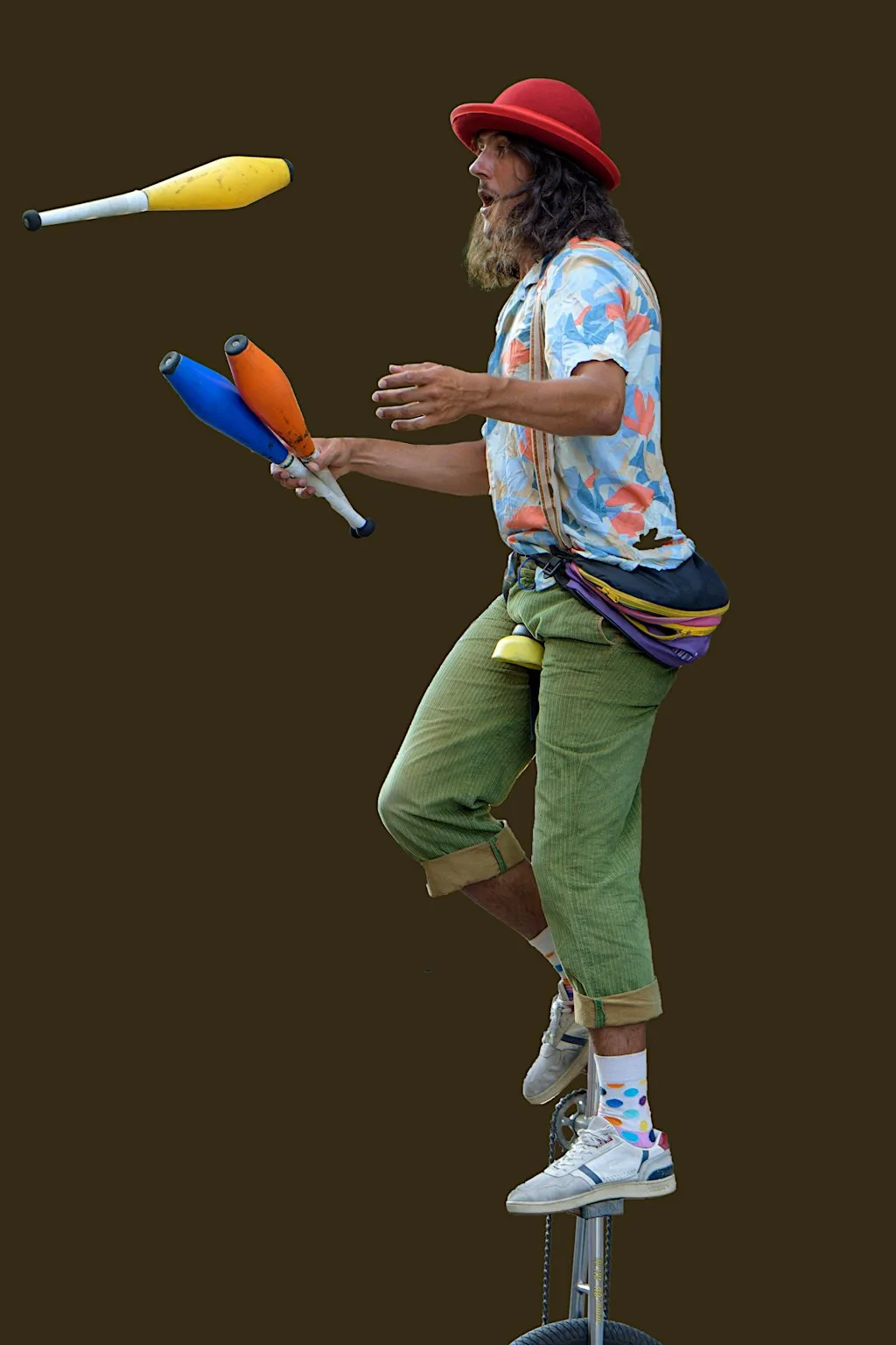 Circus skills workshop with WildFire Social Club at Cooper Lane