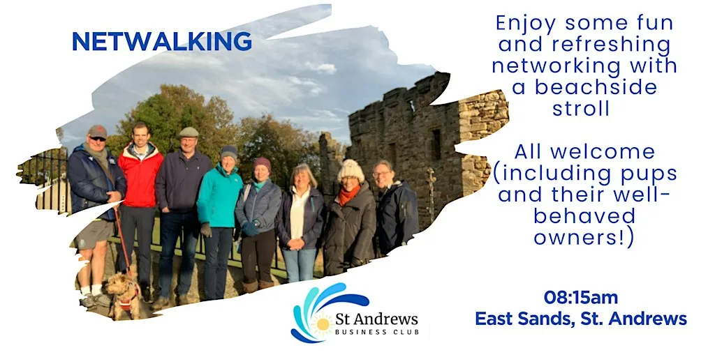 Netwalk with St Andrews Business Club - October 2026 | *EAST SANDS* at The Cheesy Toast Shack - East Sands, St Andrews