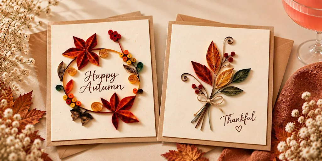 Slow Afternoon: Autumn Paper Quilling Workshop