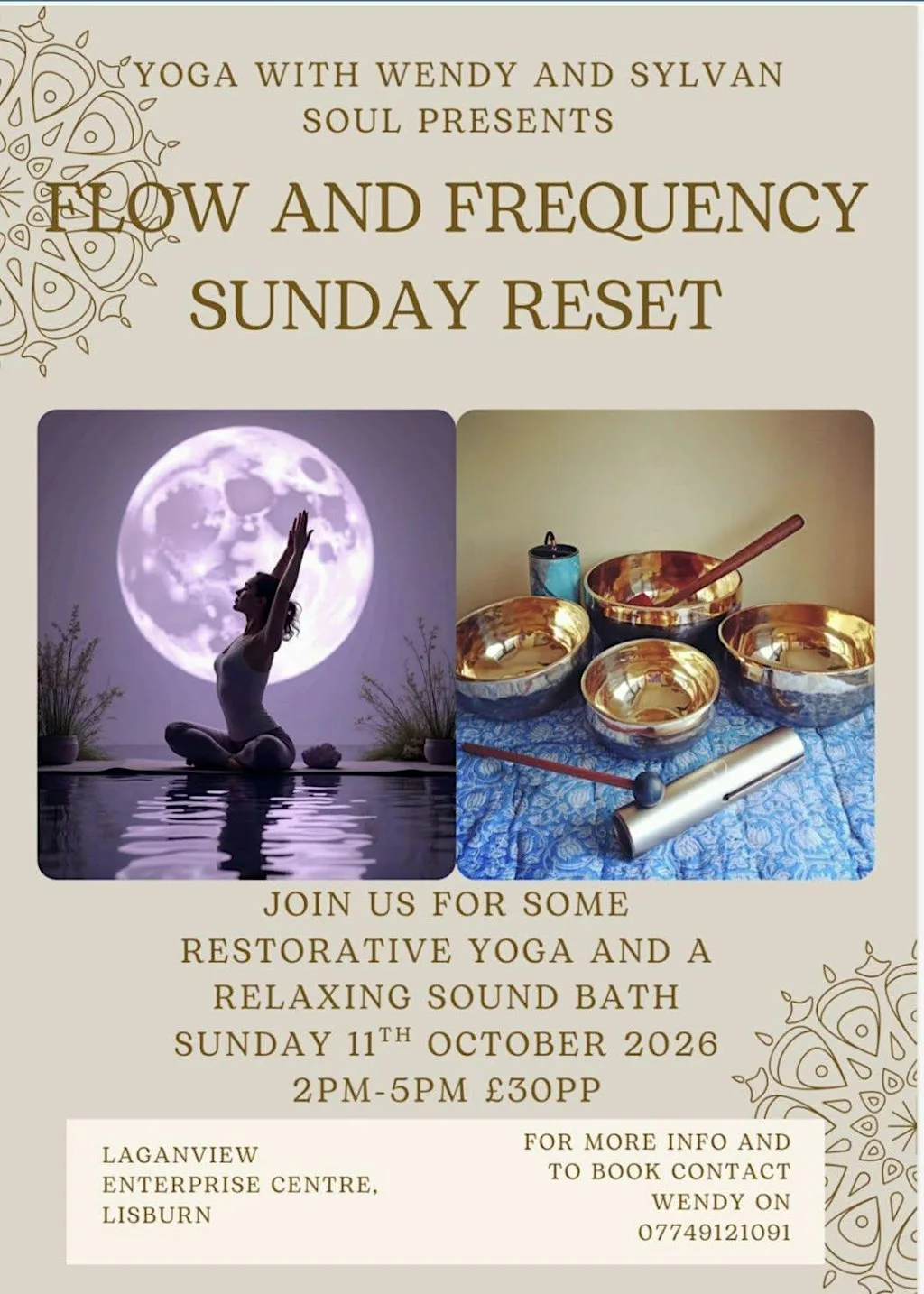 Flow & Frequency Sunday Reset at Laganview Enterprise Centre