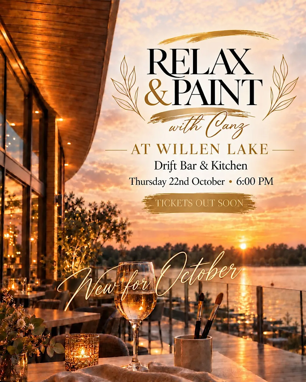 Relax & Paint with Canz - Willen Lake