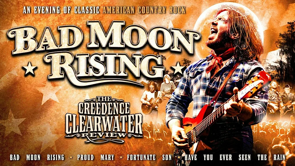 'BAD MOON RISING' - CREEDENCE CLEARWATER REVIEW - Live at The Purty Kitchen