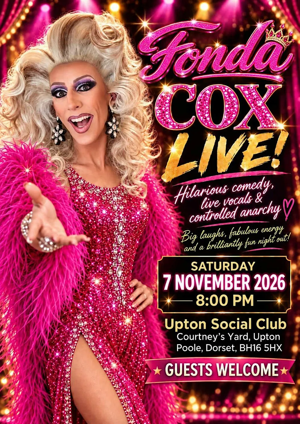 Fonda Cox Live At Upton Social Club